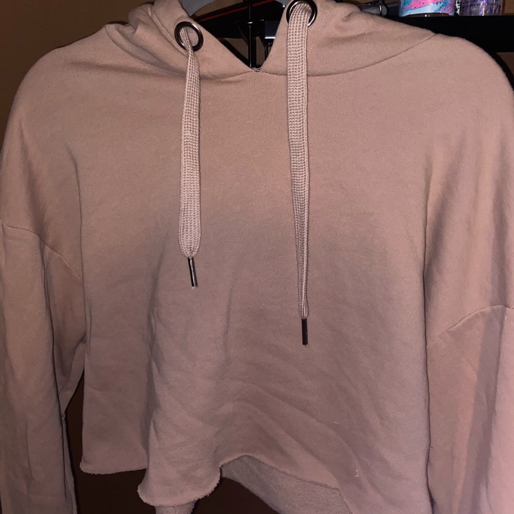 Cropped hoodie